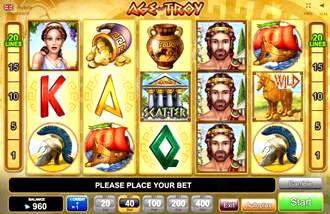 Age of Troy Slot Machine