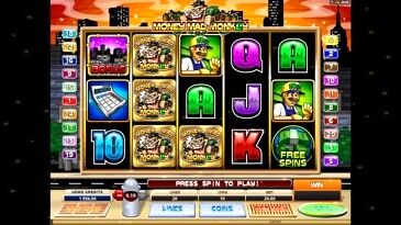 Money Mad Monkey Slot Machine