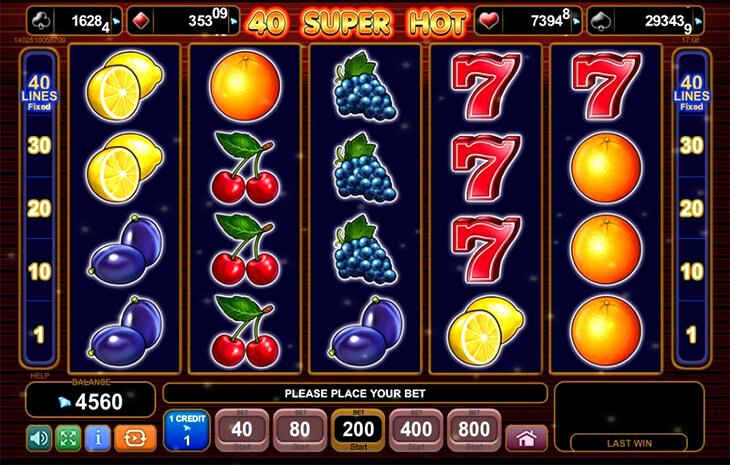 40 Super Hot Slot Machine