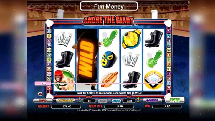 Andre the Giant Slots Review