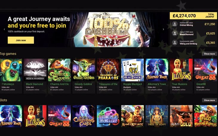 Black Diamond Online Casino Review