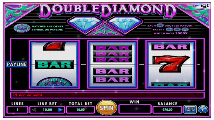 Double Diamond Slot Machines