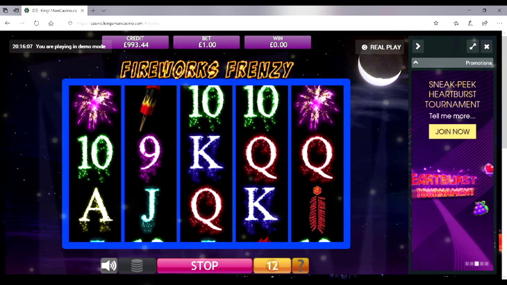 Fireworks Frenzy Slots