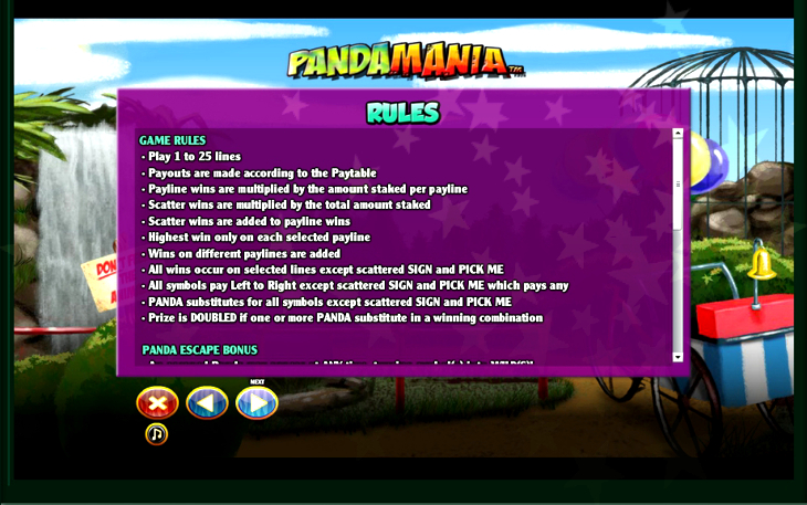 Free Pandamania Slot Machine