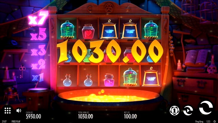 Frog Grog Slot Machine