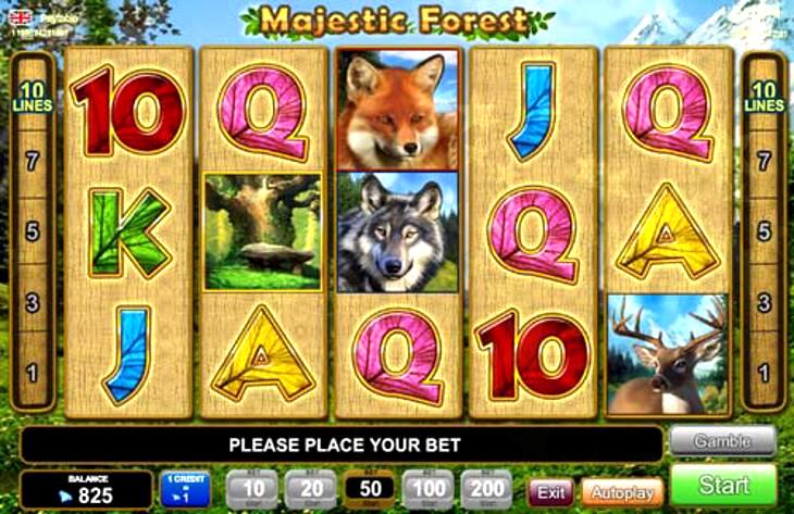 Majestic Forest Slot Machine