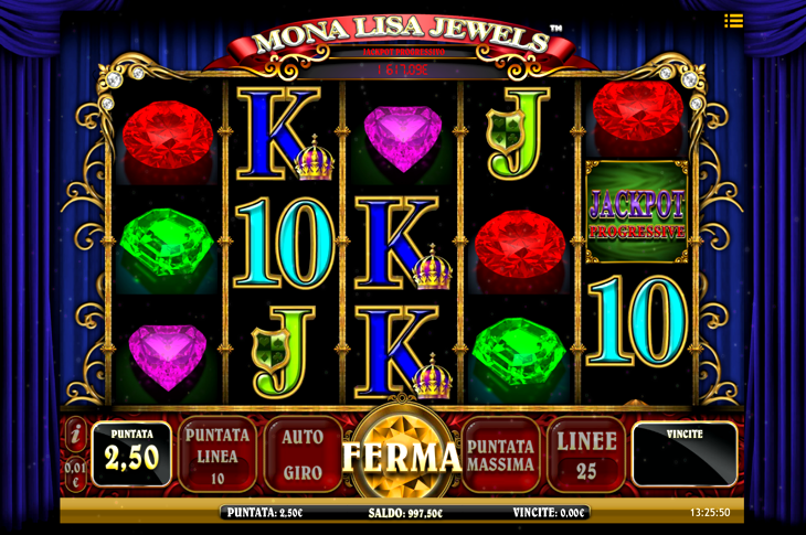 Mona Lisa Jewels Slot