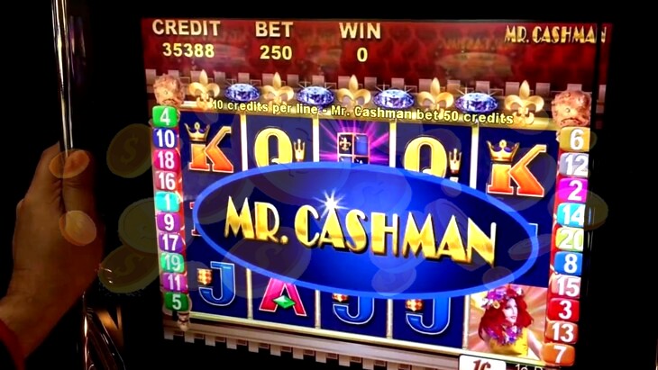 Mr. Cashman Slot Machine