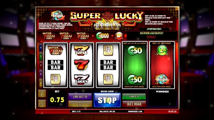 Super Lucky Reels Slot