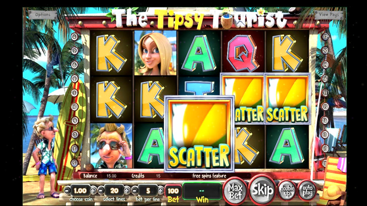 The Tipsy Tourist Slot