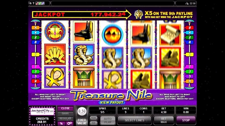 Treasure Nile Microgaming