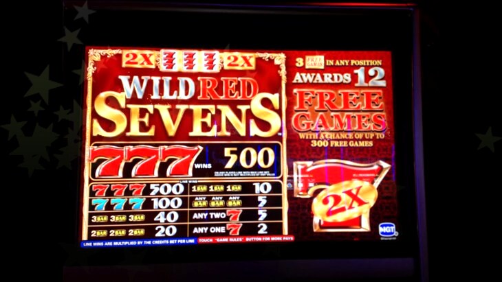 Wild Sevens Slot Machine